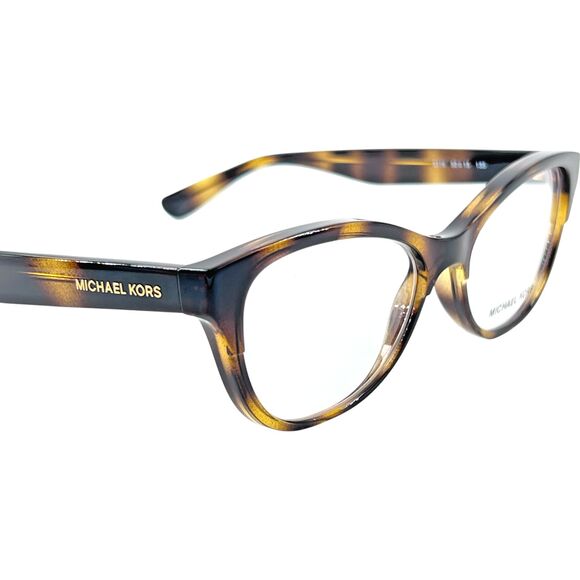 Michael Kors MK4051 Womens Eyeglass Frame Dark Tortoise Brown - Picture 4 of 4